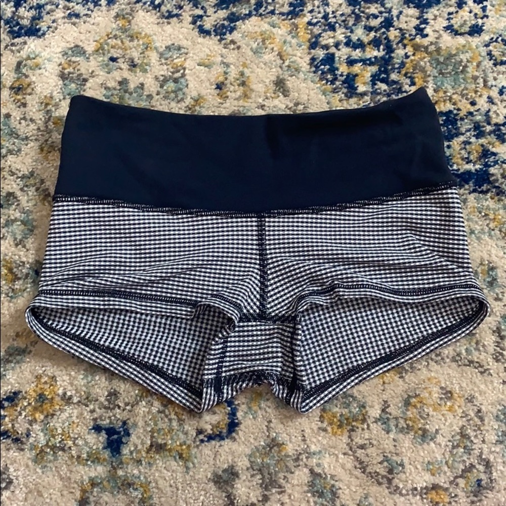 ☆lulu lemon plaid spandex!!